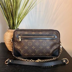 Authentic Louis Vuitton Marly Dragonne CONVERTED